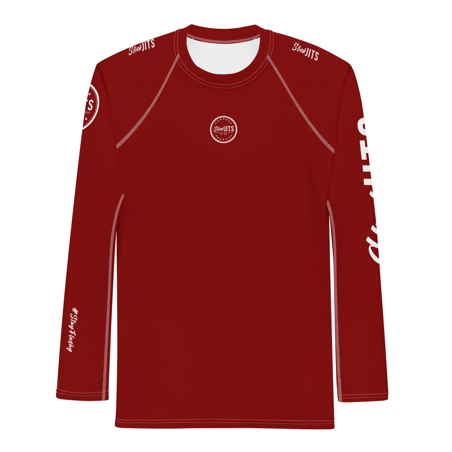 Chest Circle RashGuard Red