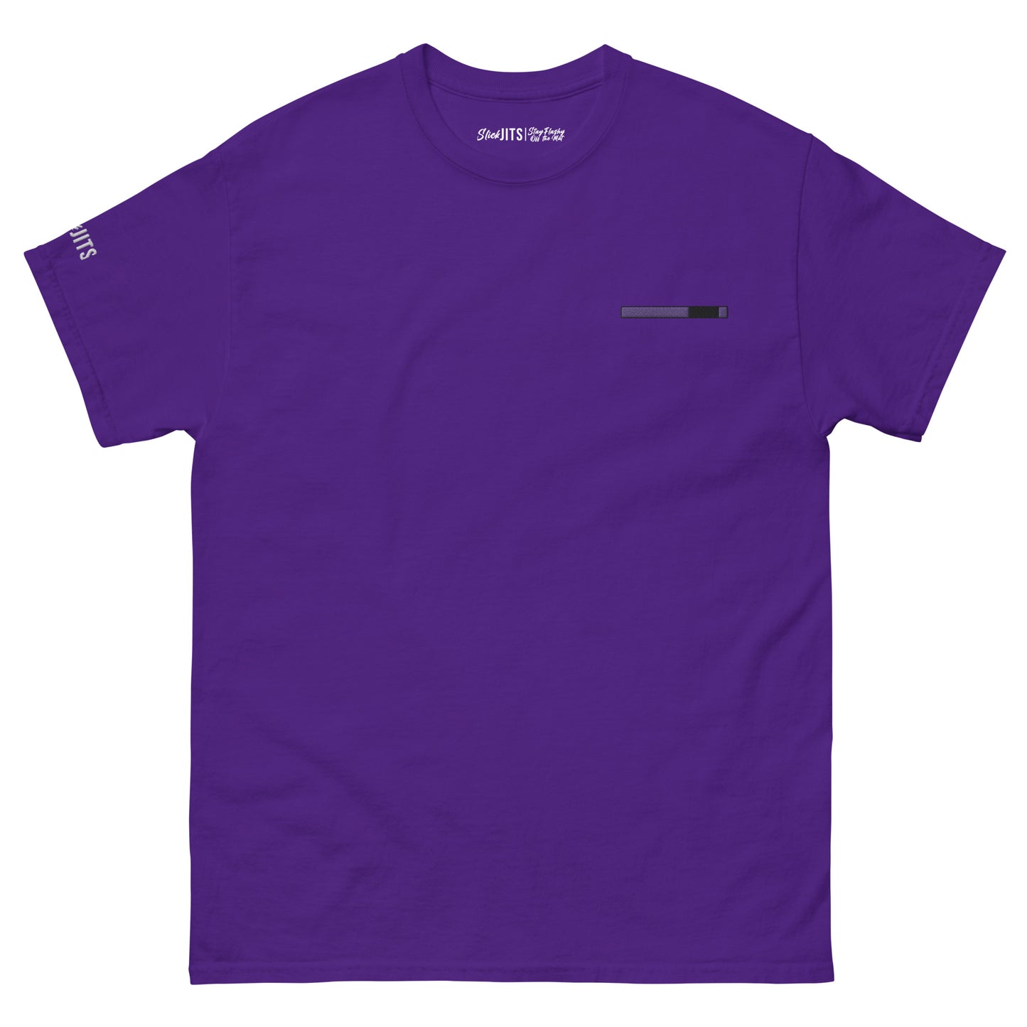 Purple Belt Embroidered T-shirt