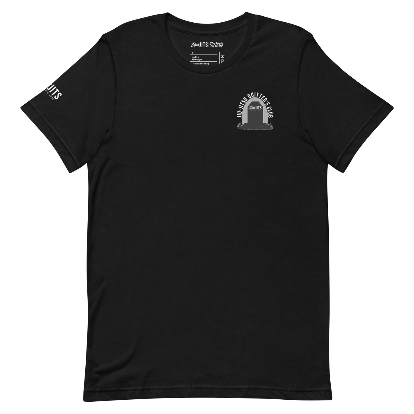 Quitter's Club T-shirt (White text)