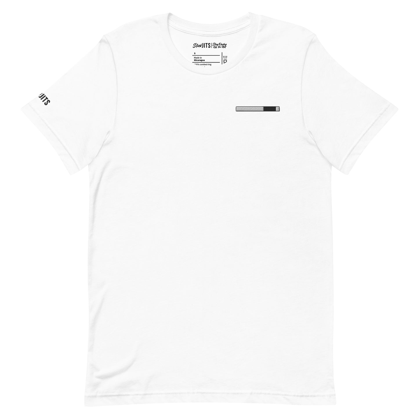 White Belt Embroidered T-shirt